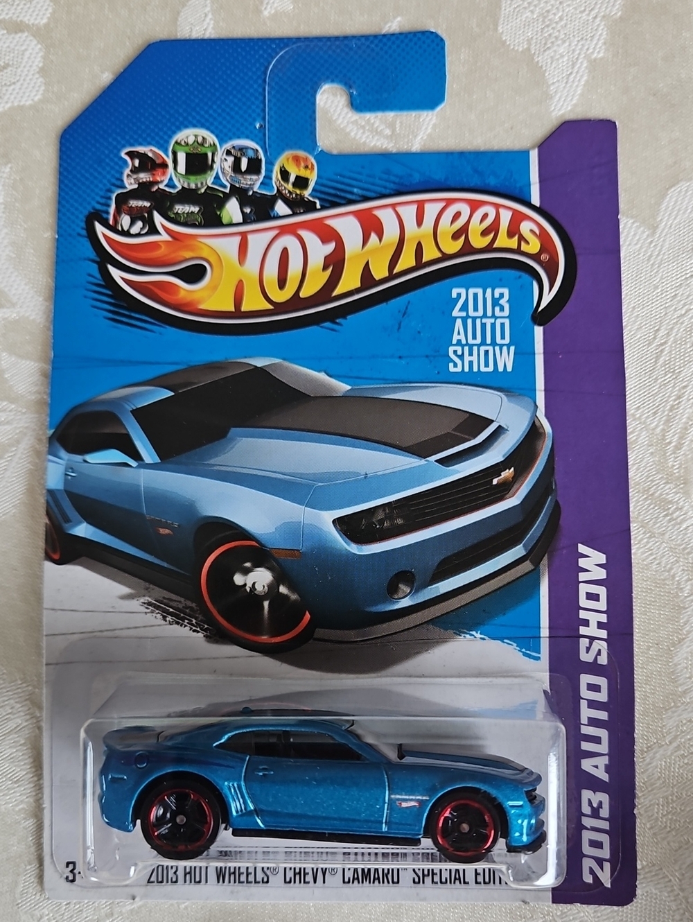 Hot Wheels 2013 Chevy Camaro Special Edition Toy Car - Blue